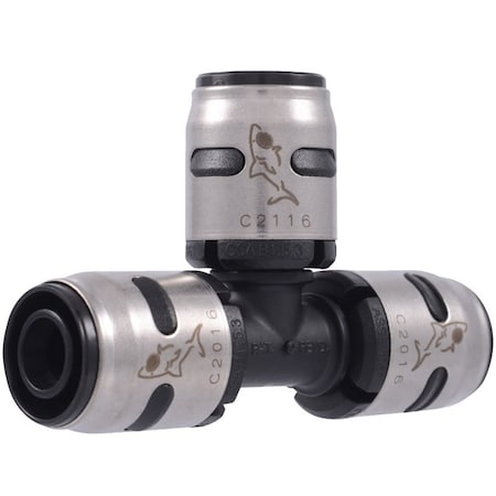 Reliance Worldwide 1/2 in. Evo Push Conn Tee K362A