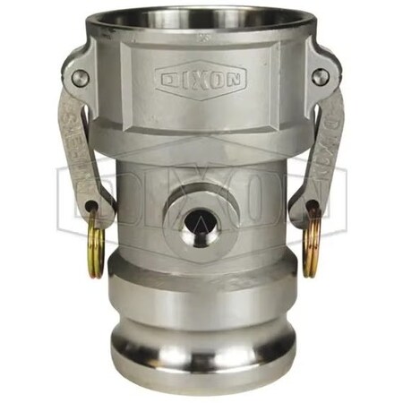 Dixon Type DA Cam and Groove Coupler with 1/2 in Port and Buna-N Seal, 3 in Nominal, 316 SSss Steel 300DAT50SS