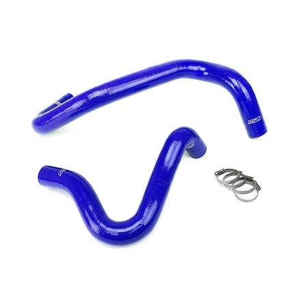 Hps Performance High Temp Reinforced Silicone Radiator Coolant Hose Kit, Blue,  57-1329-BLUE