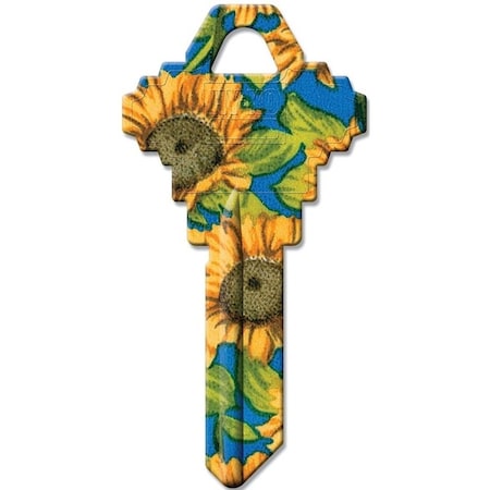 Hy-Ko Key Blank, Solid Brass, Painted 16010SC1-04