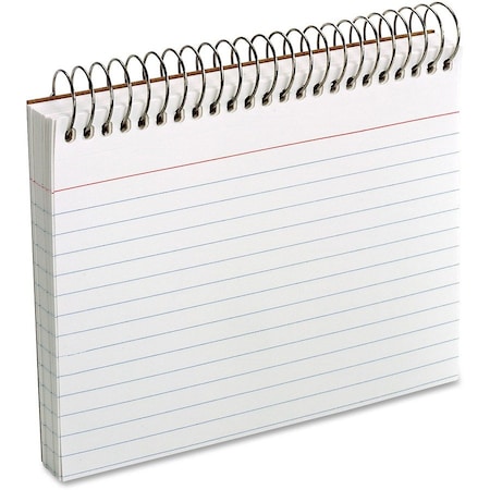 Esselte Oxford Spiral Index Cards 40283, 4" x 6", White, 1 Each 40283