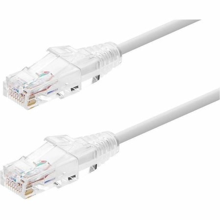 Monoprice SlimRun Cat6 Ethernet Patch Cable_ Snagless RJ45_ Stranded_ 550MHz_ UT 34633