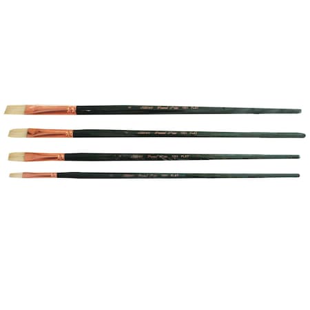 Silver Brush Grand Prix Even Flat Brushes, 4-Piece Set GP-1070