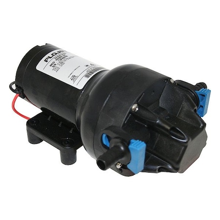 Flojet Diaphragm Pump, 60 psi, 4.5 gpm, 12V DC Q451F-118S-2P