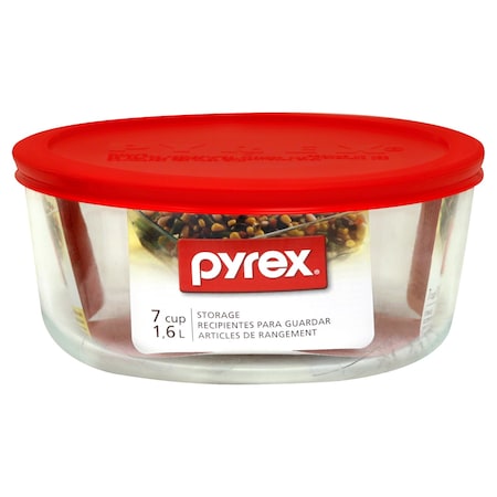 Pyrex 7 cups Clear Food Storage Container 1075429