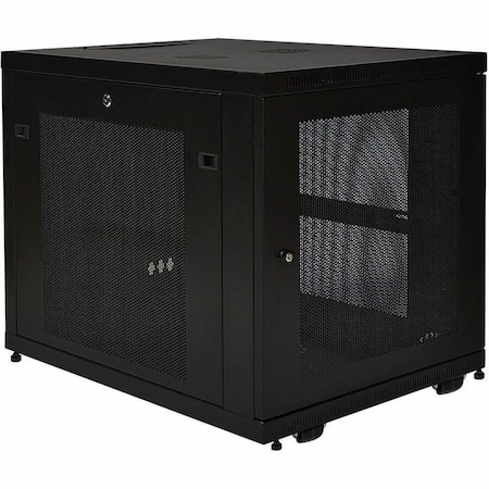 Tripp Lite RACK ENCLOSURE CABINET - BLACK - SIMPLE INSTALLATION;CONVECTION COOLING;SECURE E SR12UB