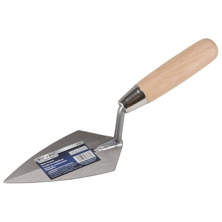 Vulcan Brick Trowel, 5.5 in L Blade, 2.75 in W Blade, Steel Blade, Ergonomic Handle DYT71223L