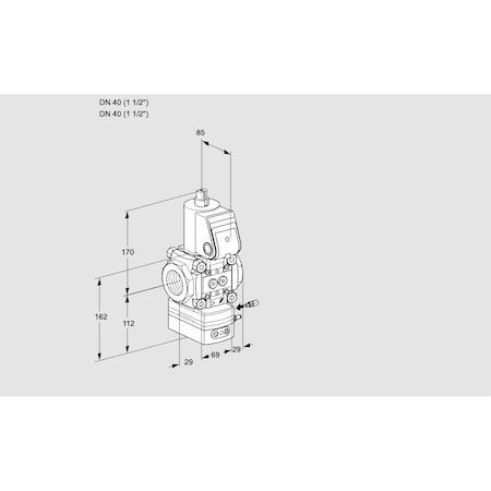 Honeywell Kromschroder VAG240R/NWAE KS88010223
