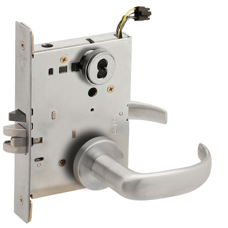 Schlage Grade 1 Fail Secure Electric Mortise Lock, Satin Chrome Finish, Field Reversible L9092EUJ 17A 626 RX LX