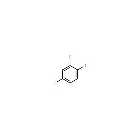 Ak Scientific 2-Fluoro-1, 4-diiodobenzene (5g), CAS 147808-02-4 7359AA-5g