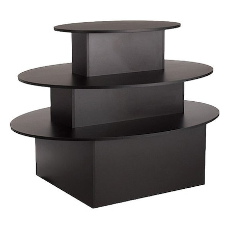 Specialty Store Services Floor Display, Blk, 42" H, 60" W 20028BK