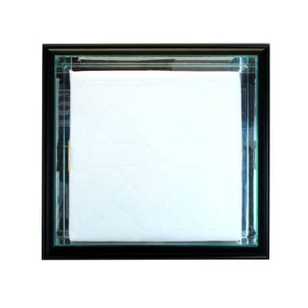 Emblem Wall Mounted Base Display Case, Black EM1613537