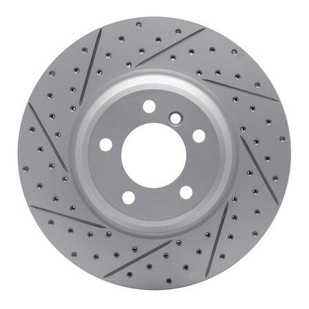 Dynamic Friction Co DFC Geoperformance Rotor - Drilled and Slotted 830-31082L