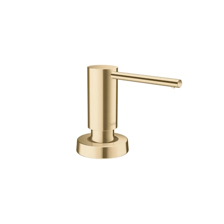 Hansgrohe Modern Soap Dispenser in Brushed Gold Optic 40448251