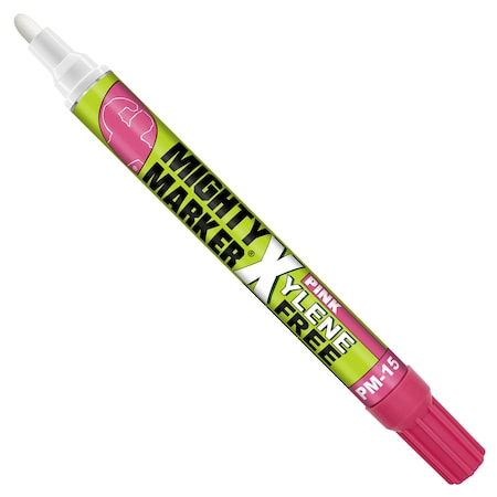Mighty Marker PM-15 Paint Marker, Eco-Friendly, 10ml Alcohol Based Paint, Pink Color Family, 8-PK 81015