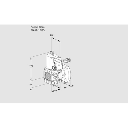 Honeywell Kromschroder VAS2-/40F/NW KS88012099