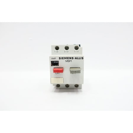Siemens MANUAL STARTER 10HP 0.63-1A AMP MSP10E