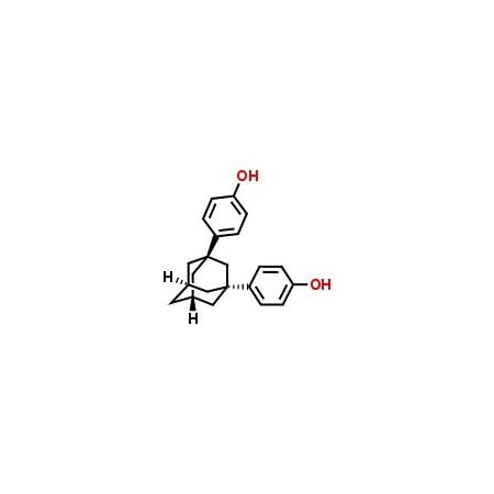 Ak Scientific 4, 4'-(1, 3-Adamantanediyl)diphenol (250mg), CAS 37677-93-3 9422AL-250mg