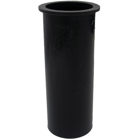 Westlake Pipe & Fittings 1-1/2'' ODx4'' Black Plastic Tailpiece 03-4301A