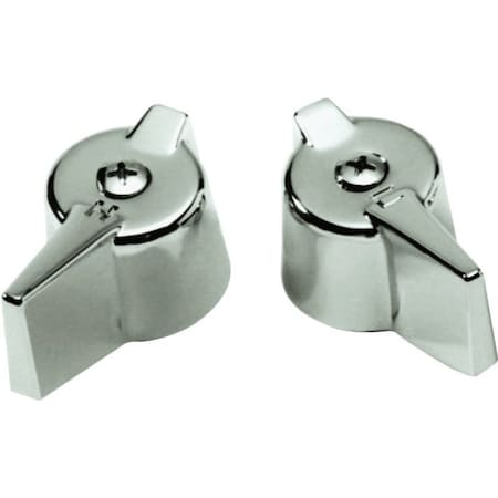 Danco Faucet Handle, Zinc, Chrome Plated, For Gerber Two Handle Kitchen, Lavatory Faucets 80681