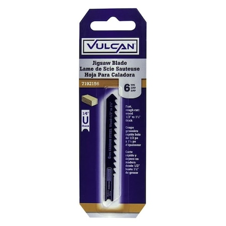 Vulcan Jig Saw Blade, 3 in L, 6 TPI 822441OR