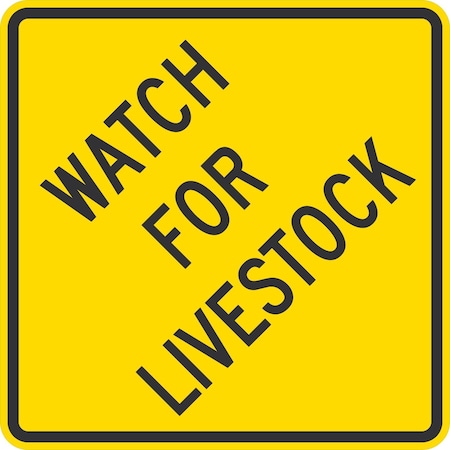 Lyle Watch For Livestock, 30x30, High Intensity Prismatic, Yellow G-15393-HI_30x30