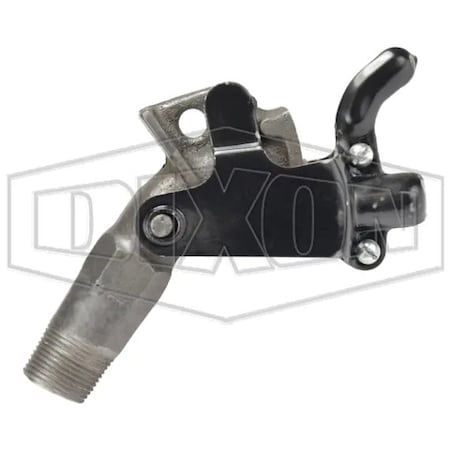 Dixon Self-Closing Gate Valve, 2 in, MNPT, Iron Body D75SC