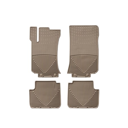 Weathertech Tan, Front and Rear All Weather Floor Mats MB V251 T