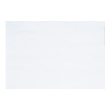 Hoffmaster Straight Edge Linen Emboss Placemat White Homespun 10" X 14" 310468