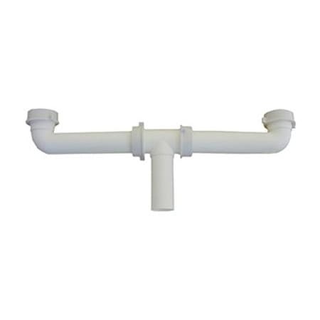 Larsen Supply Co 1-1/2X16 Wht Ctr Drain 03-4209