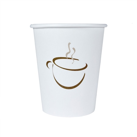 Rdi Single Wall Hot Cup Generic Wrapped 9oz 1000cs, 1000PK CP-PPC-GEN