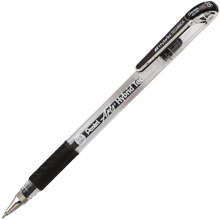 Pentel Hybrid Technica (0.5mm) Gel Pen, Black Ink, 12PK KN105-A