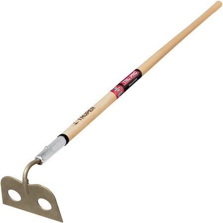 Truper Pro 60'' Wood Handle Forged Mortar Hoe ATJ-XM