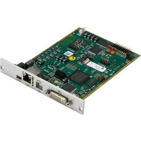 Black Box BLACK BOX Modular KVM Extender Transmitter - Single-Monitor, DVI-D, 2 USB-HID, 1G, 1 CATx ACX1MT-DHID-C