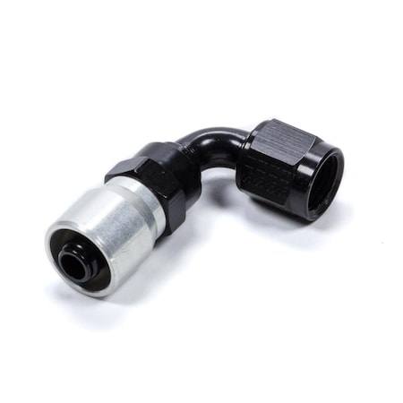 Geared2Golf 3109006 90 deg Crimp Hose Fitting, -6 AN GE3622704