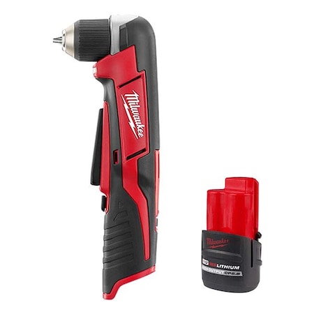 Milwaukee Tool Drill/Driver Kit, 0.375 in, 800 RPM 2415-20, 48-11-2425