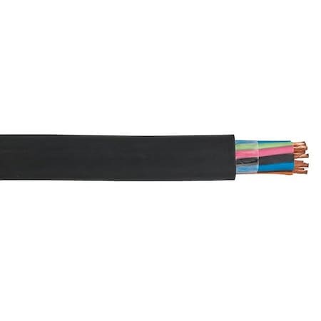 Carol Portable Cord, SOOW, 16 AWG, 12 C, Black, Stranded, 600 V, Indoor/Outdoor, 250 ft 09612.35.01