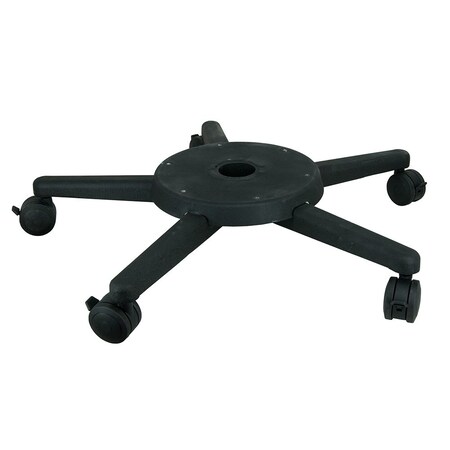 Springfield Marine Springfield 5-Legged Deck Base w/Plate 1580550-BLK