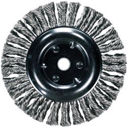 Advance Brush 3 in. Standard Twist Knot Wheel 0.012 Ss Wire 410-81800