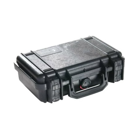 Pelican Black Protective Case, 11.64"L x 8.34"W x 3.78"D 1170NF
