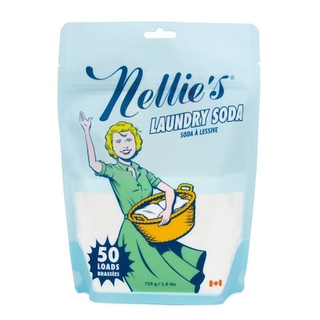 Nellies Laundry Detergent, 1.6 lb Pouch NLS-50