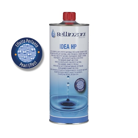 Bellinzoni Idea HP - 1 Liter. Antistain Protective Agent, Natural Effect, Water and Oil Proof for Marble, Gran BIHP1