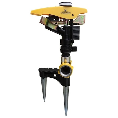 Landscapers Select Pulsating Sprinkler Head, 3/4 in Connection, Female/Male, Metal GS11076