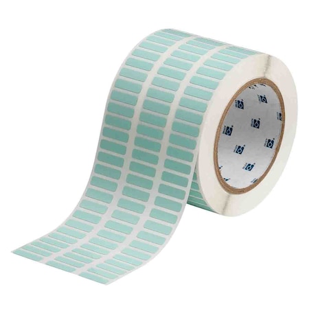 Brady Light Green Polyimide Labels 0.25in H x 0.9in W Light Green 10000/RL ROW 3 THT-2-776-10