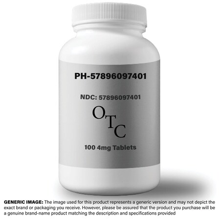Geri-Care Chlorpheniramine 4mg, 100PK 57896097401