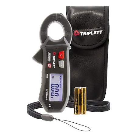 Triplett Digital Clamp Meter, TRMS, 300 A 9200B