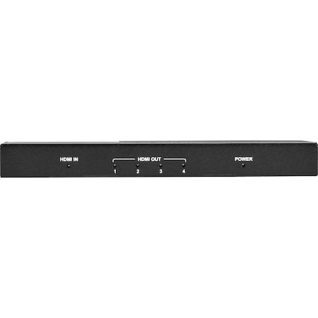 Black Box BLACK BOX, Splitter, HDMI 1 Input/4 Output; Locking Power Connector VSP-HDMI2-1X4