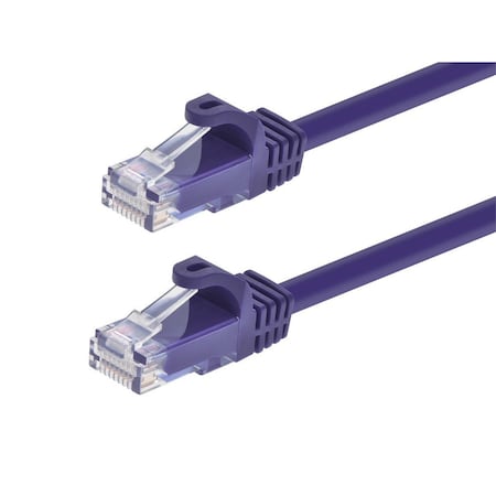 Monoprice Ethernet Cable, Cat 6, Purple, 5 ft. 9867