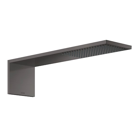 Axor ShowerComposition 1-Jet Showerhead Module 110/220, 2.5 GPM in Brushed Black Chrome 12592341