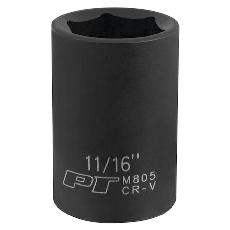 Performance Tool 1/2 In Dr. Impact Socket 11/16 In Socket Imp 11/1, M805 M805